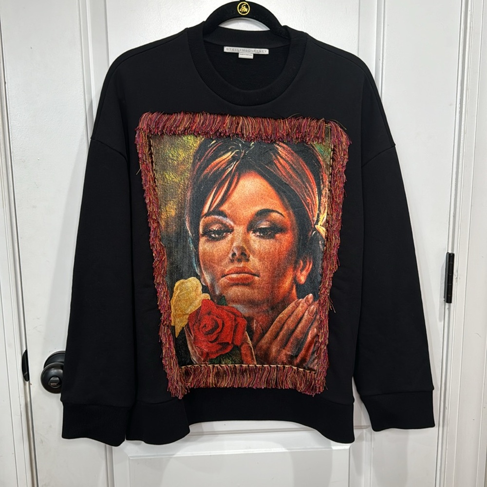STELLA MCCARTNEY TINA JH LYNCH PULLOVER SWEATSHIRT - Picture 3 of 10